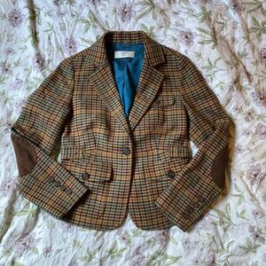 CITY DKNY 90s corporate blazer with shoulder pads and elbow pads